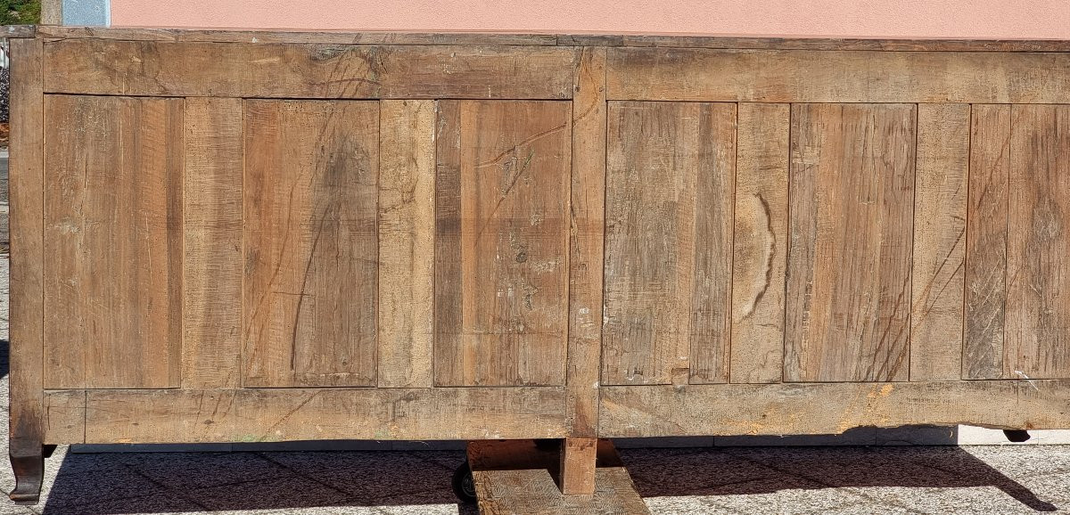Grande credenza provenzale in noce, seconda metà del XVIII secolo-photo-1