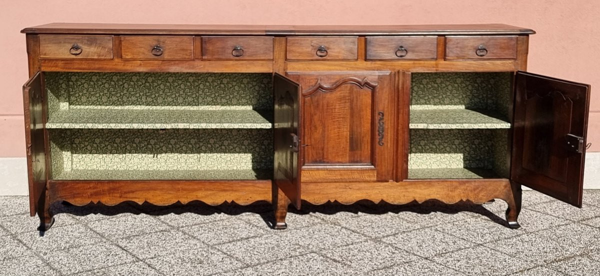 Grande credenza provenzale in noce, seconda metà del XVIII secolo-photo-2