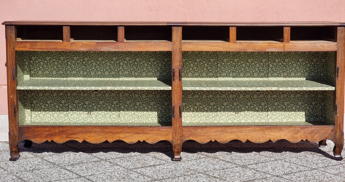 Grande credenza provenzale in noce, seconda metà del XVIII secolo-photo-5