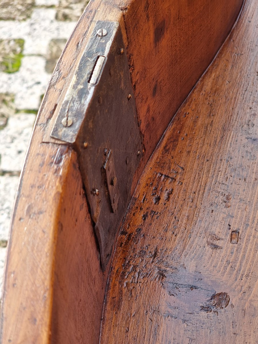 Ribalta veneta in noce lastronata e intarsiata, XVIII secolo-photo-5