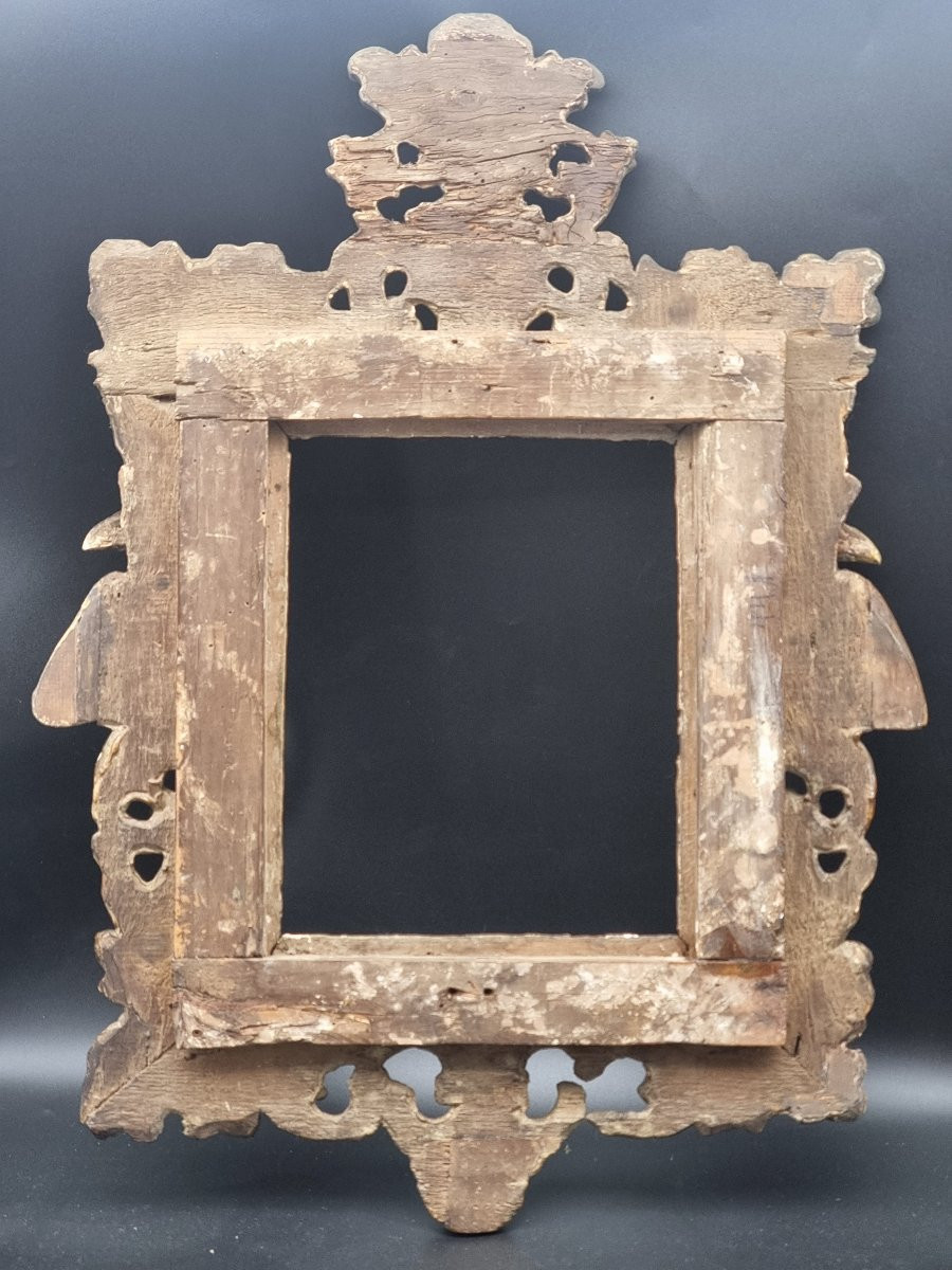 Cornice veneziana in legno intagliato e dorato – Fine XVI / inizi XVII secolo-photo-4