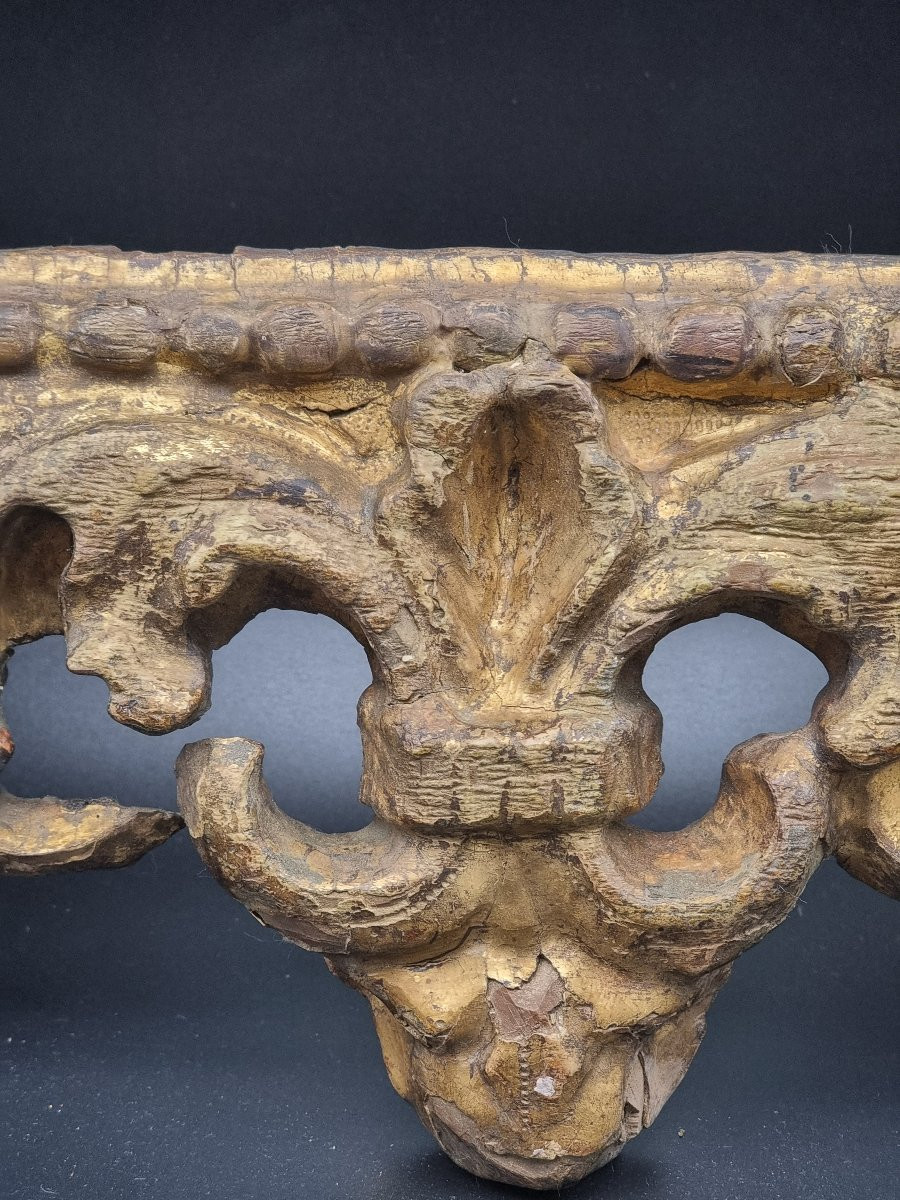 Cornice veneziana in legno intagliato e dorato – Fine XVI / inizi XVII secolo-photo-2