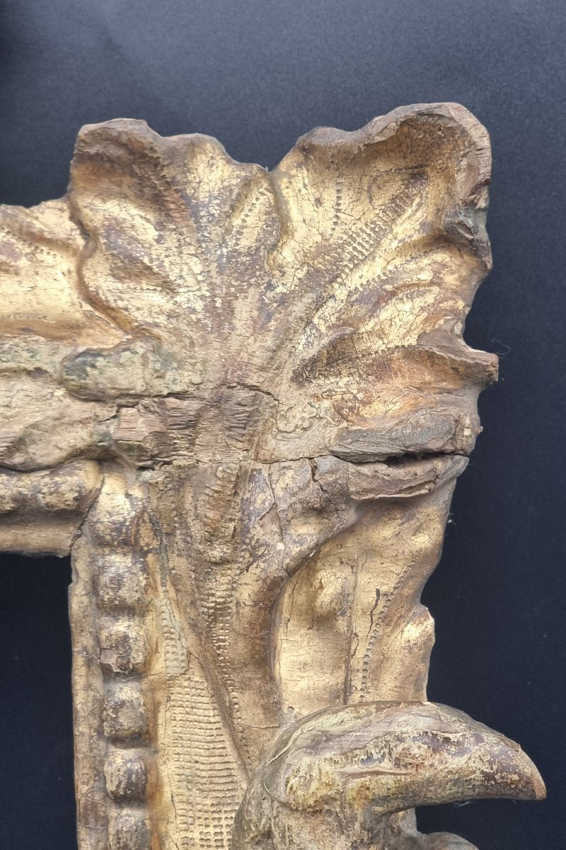 Cornice veneziana in legno intagliato e dorato – Fine XVI / inizi XVII secolo-photo-4