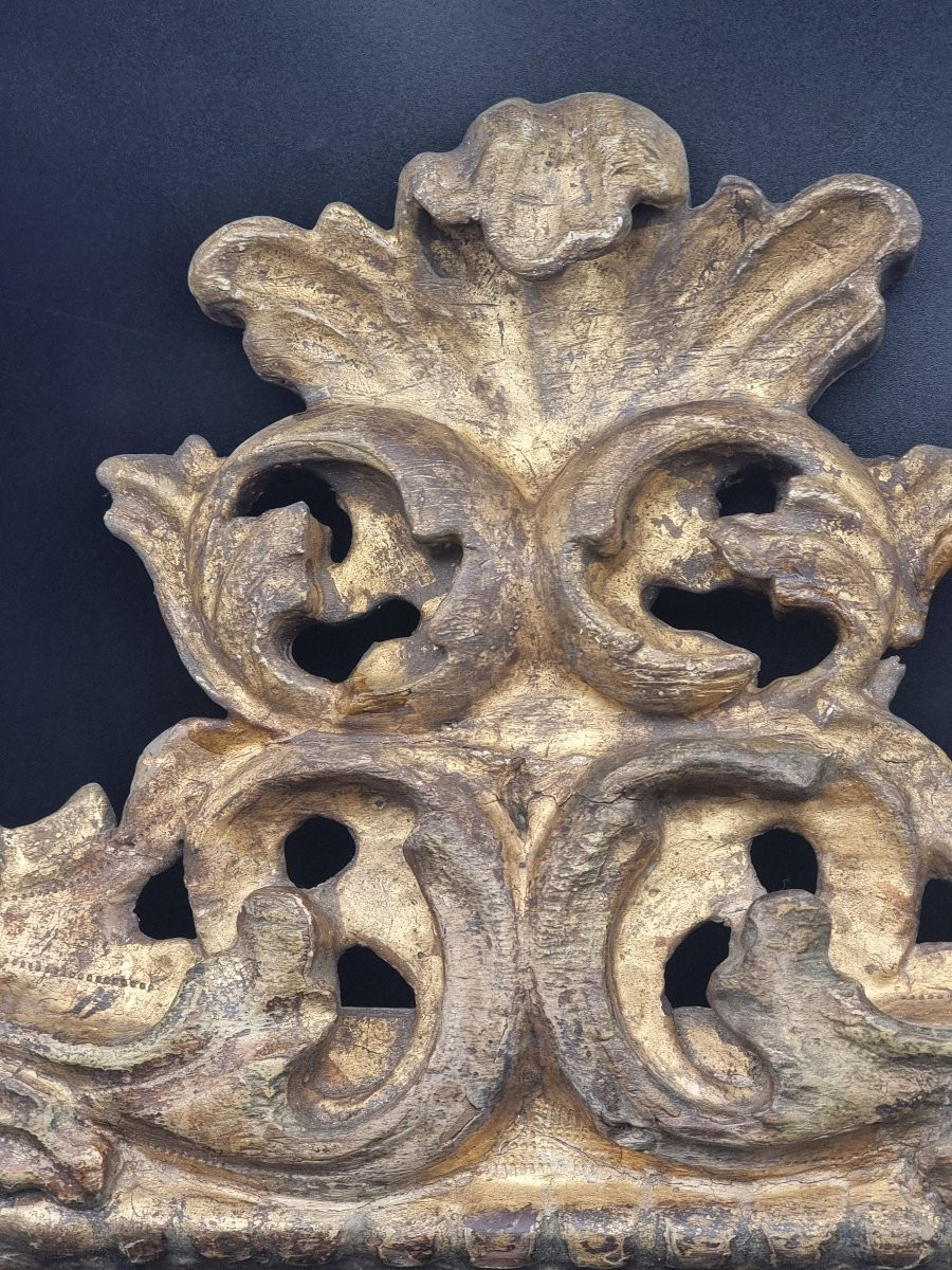 Cornice veneziana in legno intagliato e dorato – Fine XVI / inizi XVII secolo-photo-5