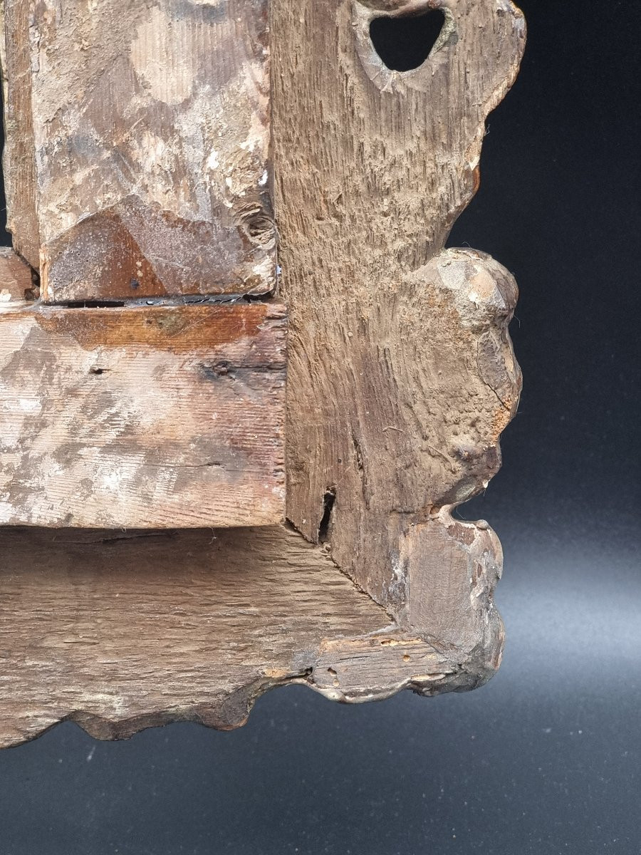 Cornice veneziana in legno intagliato e dorato – Fine XVI / inizi XVII secolo-photo-7