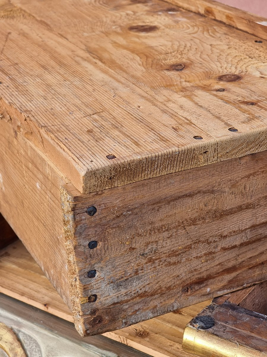 Commode bombée laccata e dorata, area veneta, XVIII secolo-photo-5