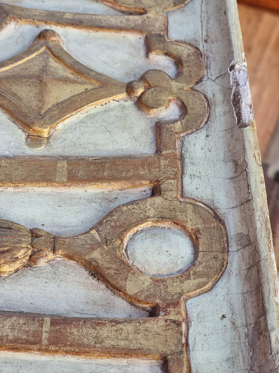 Commode bombée laccata e dorata, area veneta, XVIII secolo-photo-7