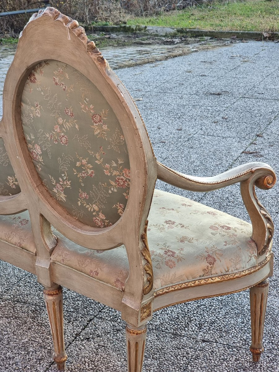 salottino veneziano in oro e lacca, fine XVIII secolo-photo-1