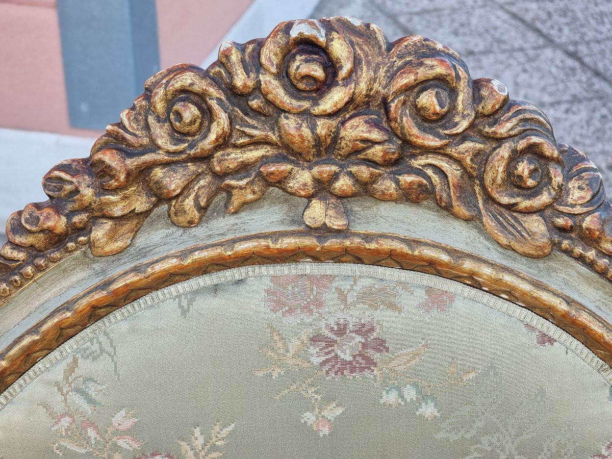 salottino veneziano in oro e lacca, fine XVIII secolo-photo-3