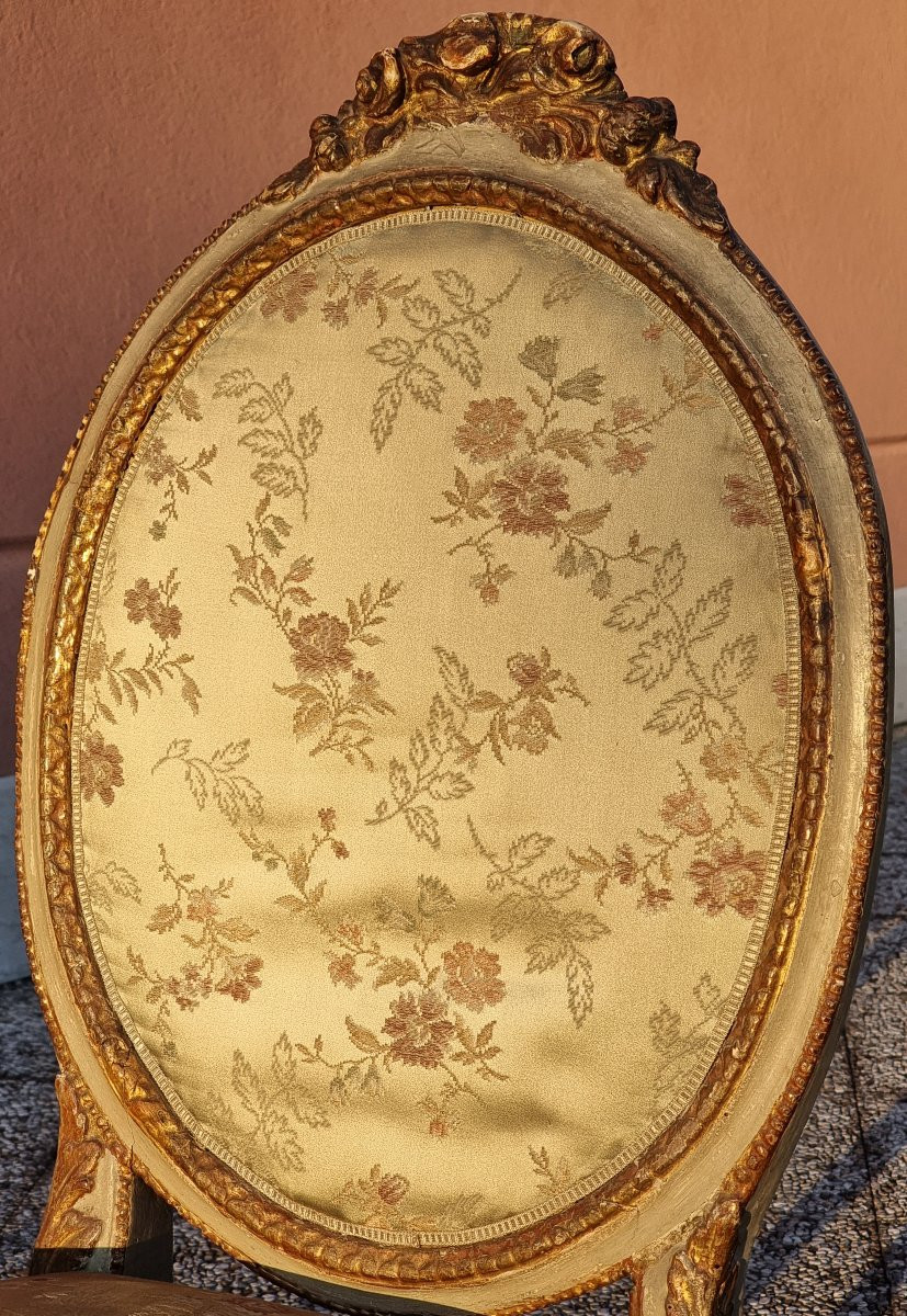 salottino veneziano in oro e lacca, fine XVIII secolo-photo-7