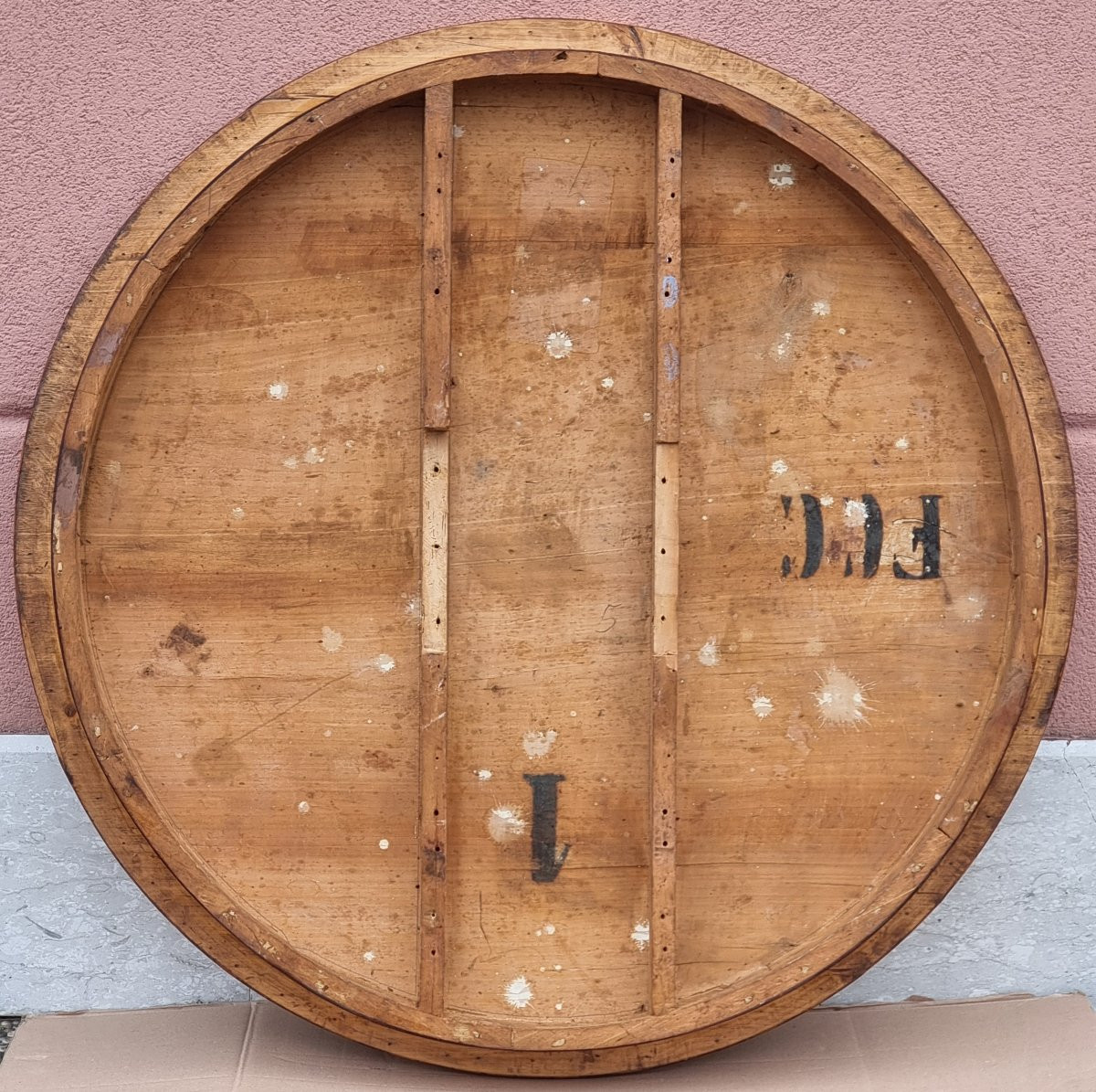 Tavolino rotondo intarsiato, area di Rolo (Emilia), metà del XIX secolo-photo-4