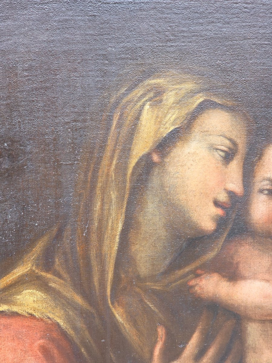 Sacra Famiglia – ambito veneto, XVII secolo-photo-6