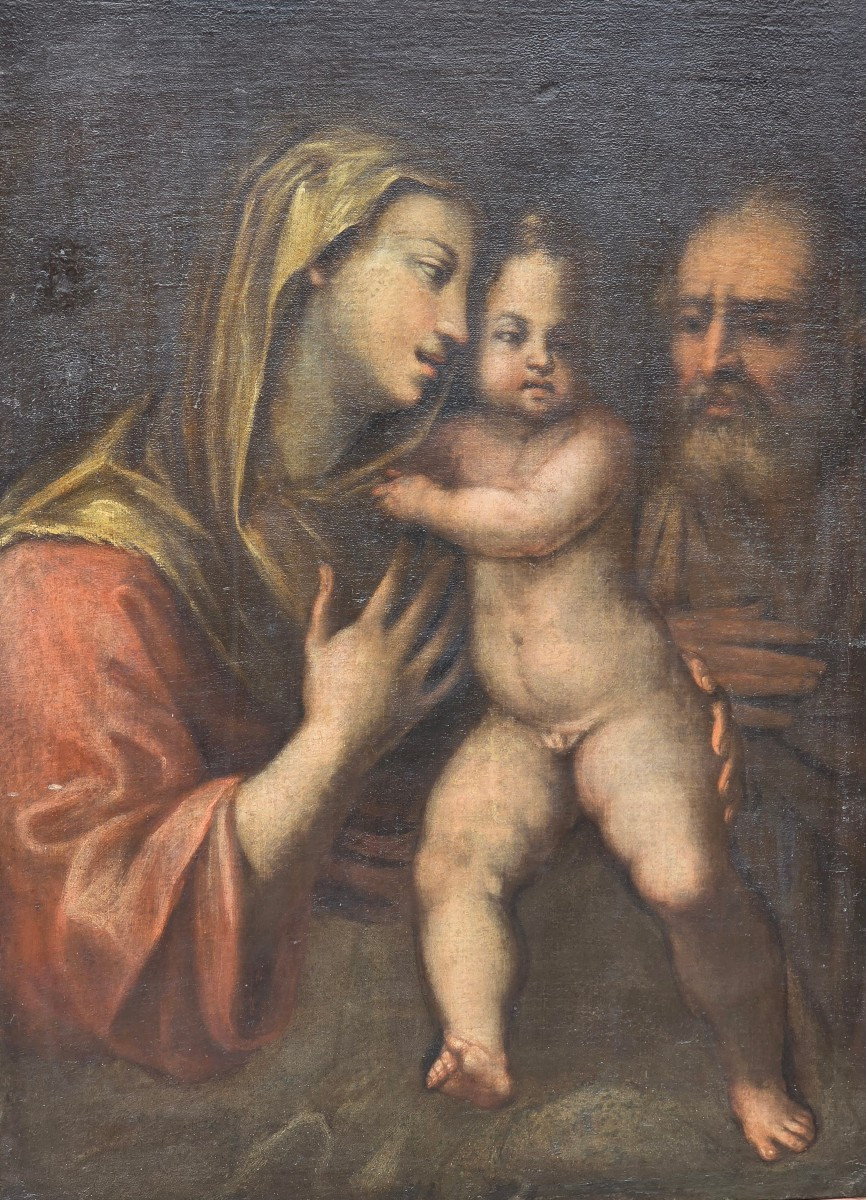 Sacra Famiglia – ambito veneto, XVII secolo