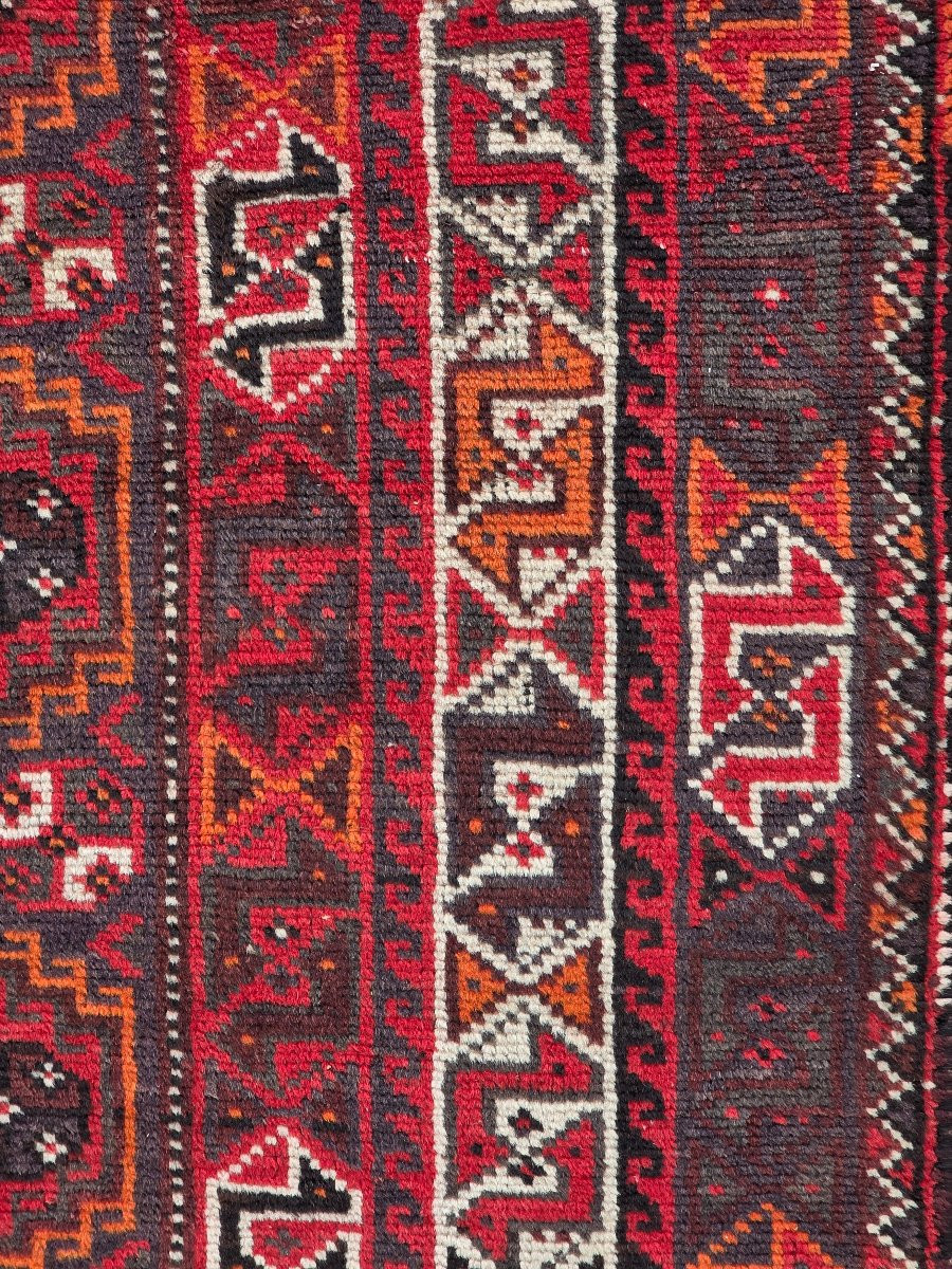 Tappeto tribale, ambito curdo, Iran nord-occidentale, fine XIX – inizi XX secolo-photo-4