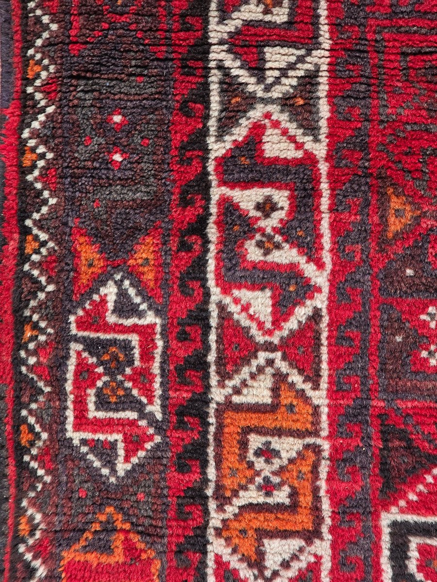 Tappeto tribale, ambito curdo, Iran nord-occidentale, fine XIX – inizi XX secolo-photo-2