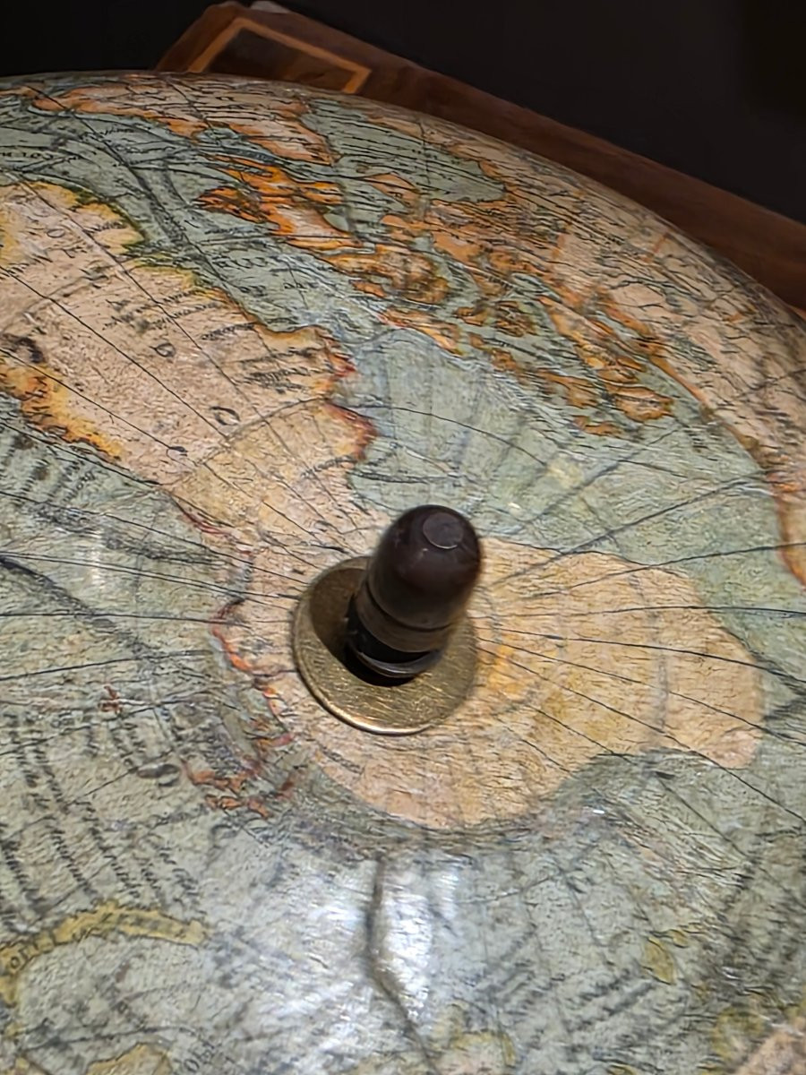 Globo terrestre francese, G. Thomas, Parigi, fine XIX secolo-photo-4
