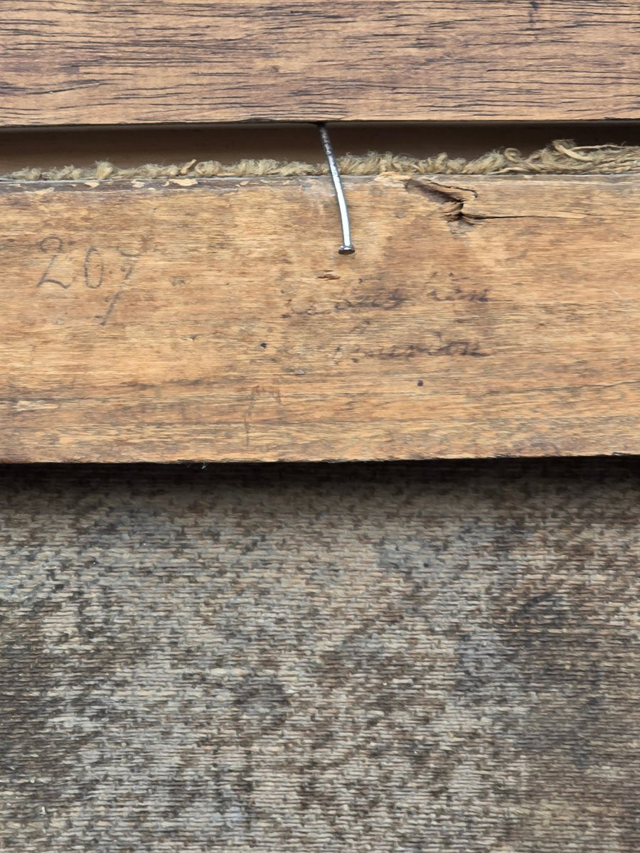 Madonna col Bambino e angeli – Scuola emiliana del XVII secolo, olio su tela-photo-1