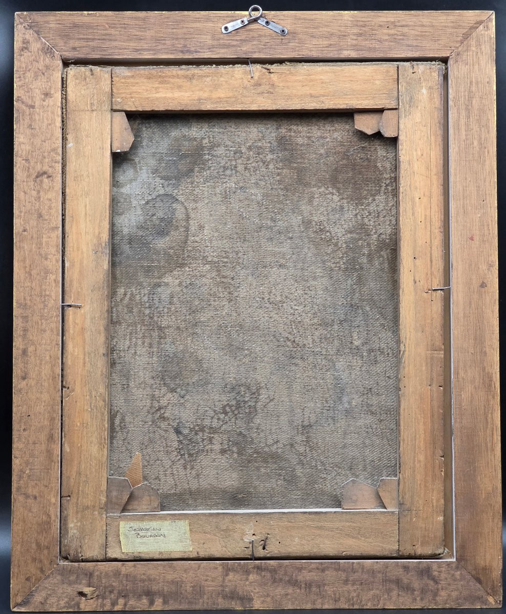 Madonna col Bambino e angeli – Scuola emiliana del XVII secolo, olio su tela-photo-3