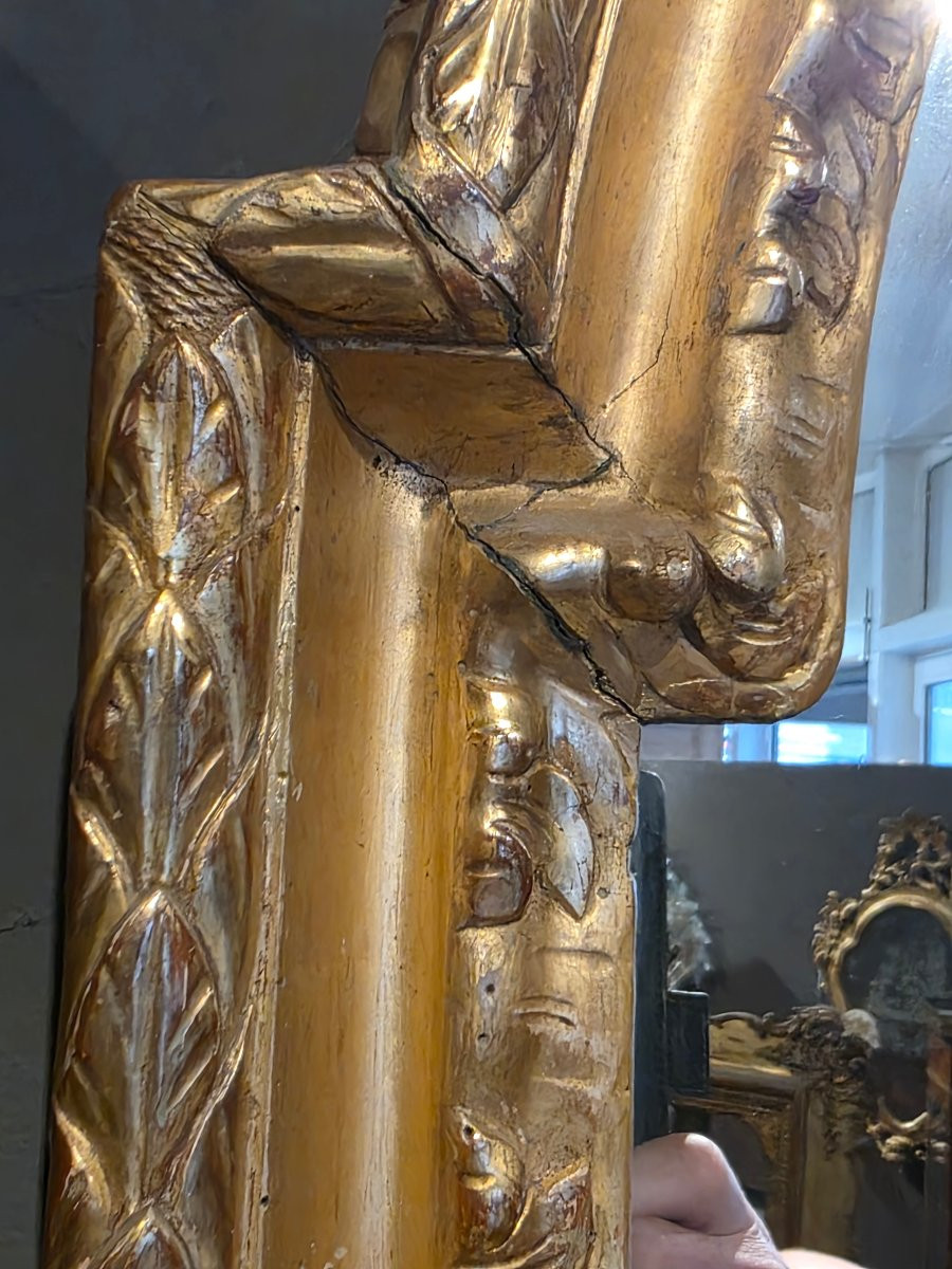 Grande pala d’altare veneta trasformata in specchiera – fine XVII / inizi XVIII secolo-photo-2