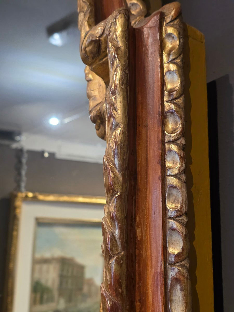 Grande pala d’altare veneta trasformata in specchiera – fine XVII / inizi XVIII secolo-photo-3