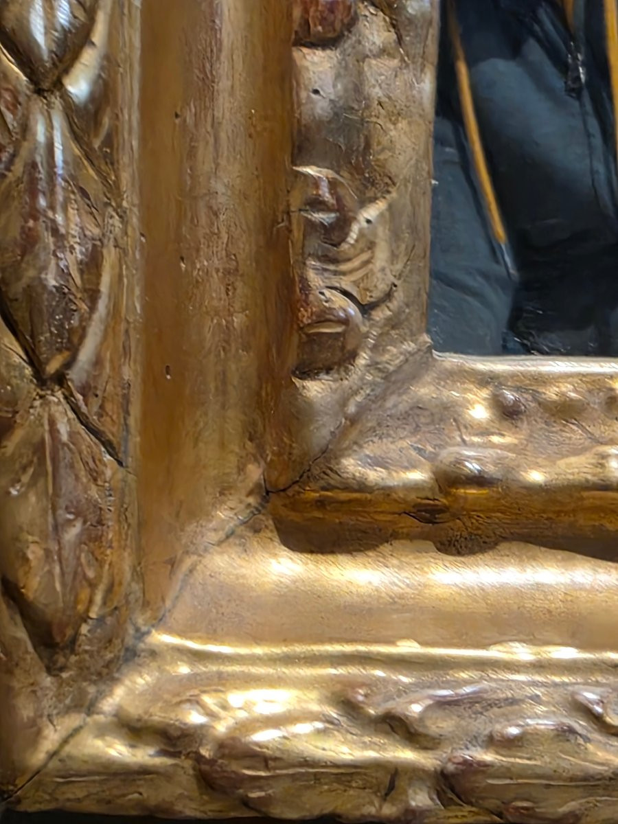 Grande pala d’altare veneta trasformata in specchiera – fine XVII / inizi XVIII secolo-photo-4