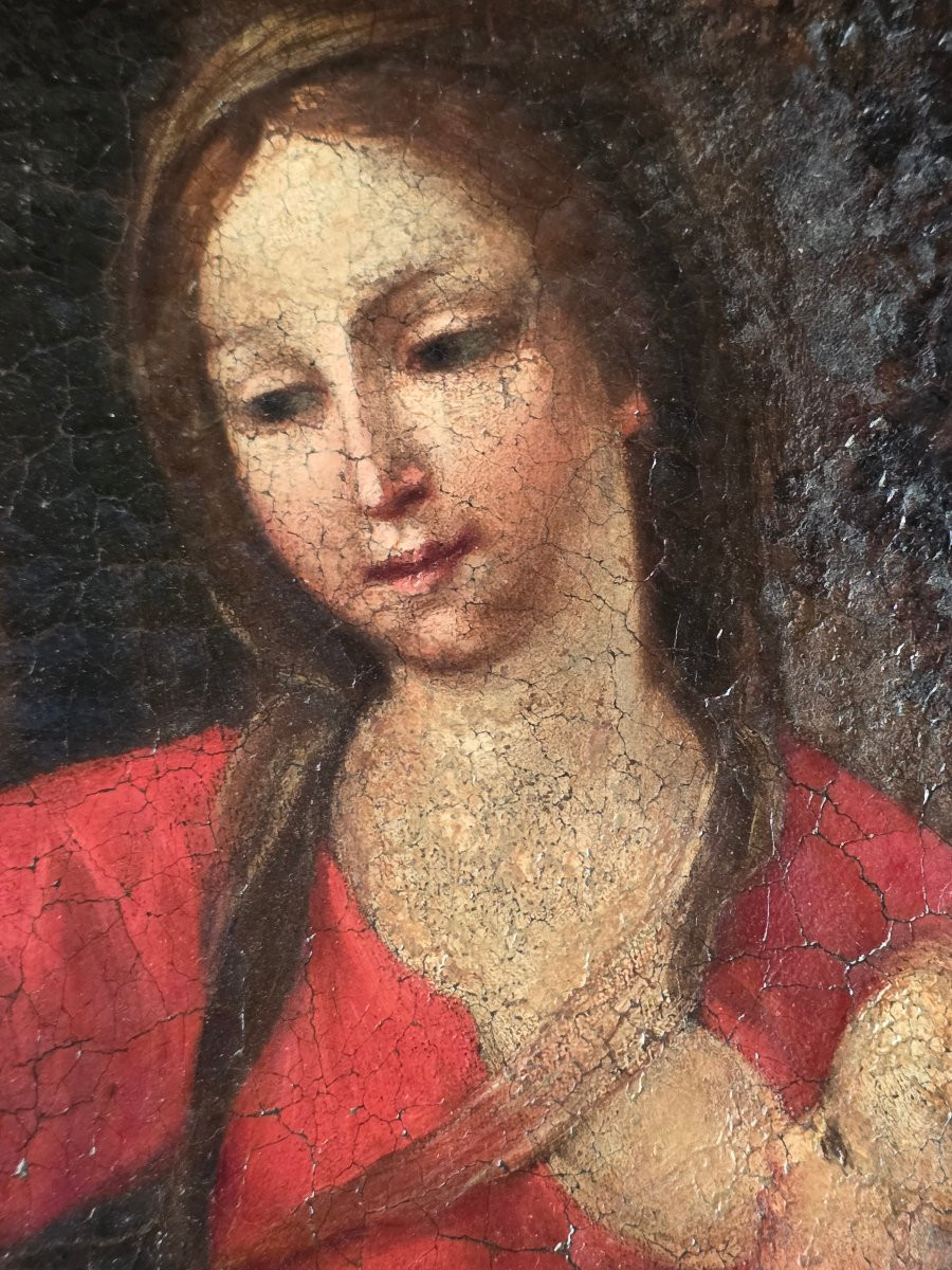 Allegoria della Carità Scuola dell’Italia centrale, XVII secolo-photo-2