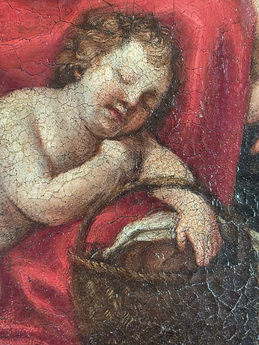 Allegoria della Carità Scuola dell’Italia centrale, XVII secolo-photo-4