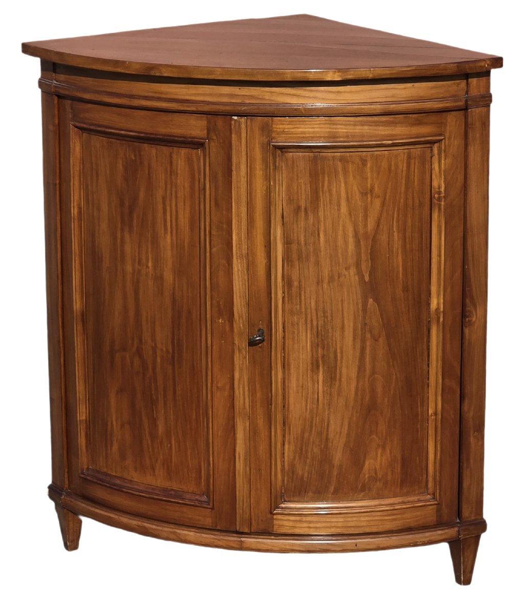 Cantonale veneto in ciliegio a due ante, epoca austro-veneta, seconda metà XIX secolo-photo-2