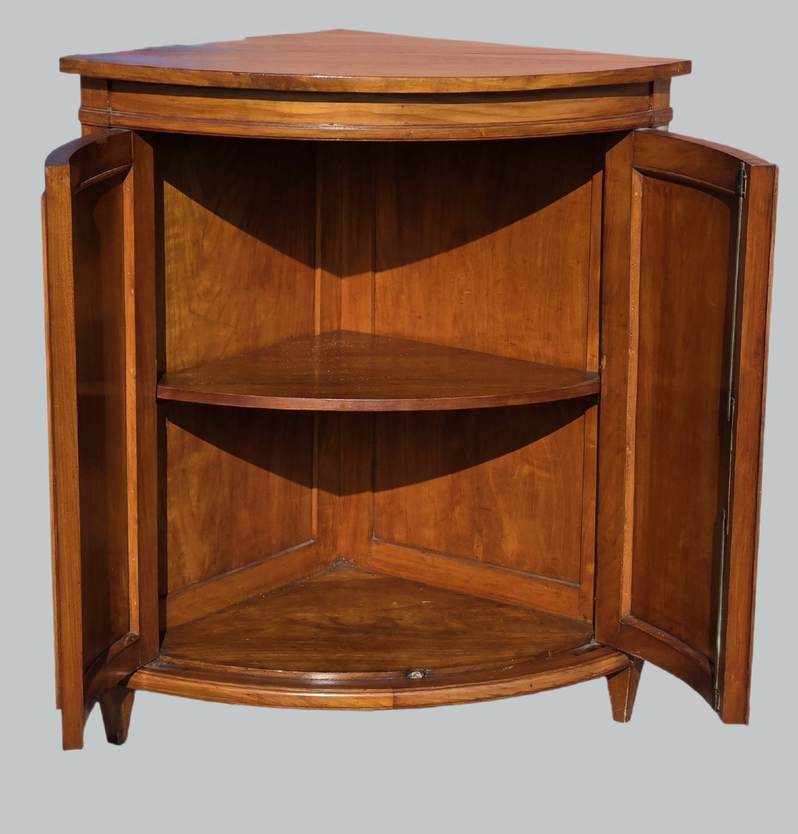 Cantonale veneto in ciliegio a due ante, epoca austro-veneta, seconda metà XIX secolo-photo-4