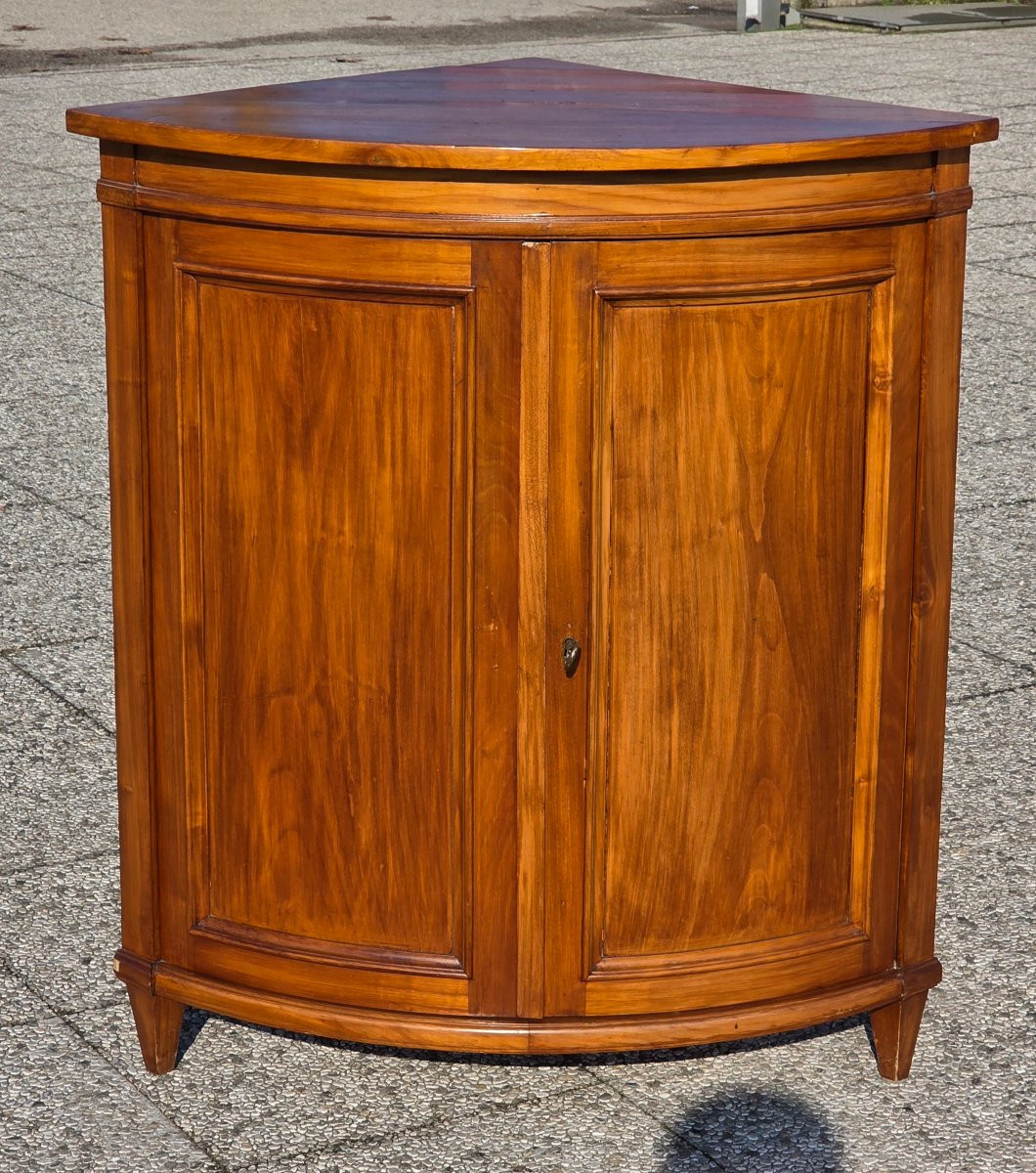 Cantonale veneto in ciliegio a due ante, epoca austro-veneta, seconda metà XIX secolo-photo-4