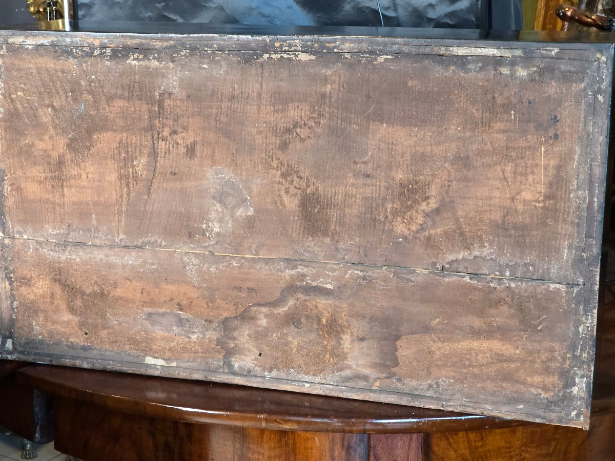 Monetiere da collezione in legno e lamina di corno, Italia settentrionale, XVII secolo-photo-7