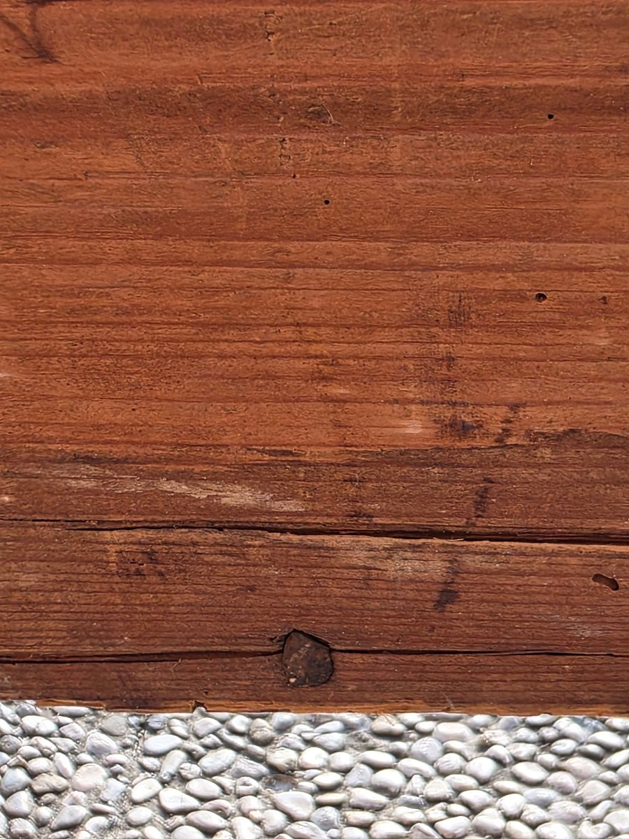 Comodino mezzaluna Luigi XVI in mogano e ciliegio con serrandina, Veneto, fine XVIII secolo-photo-3