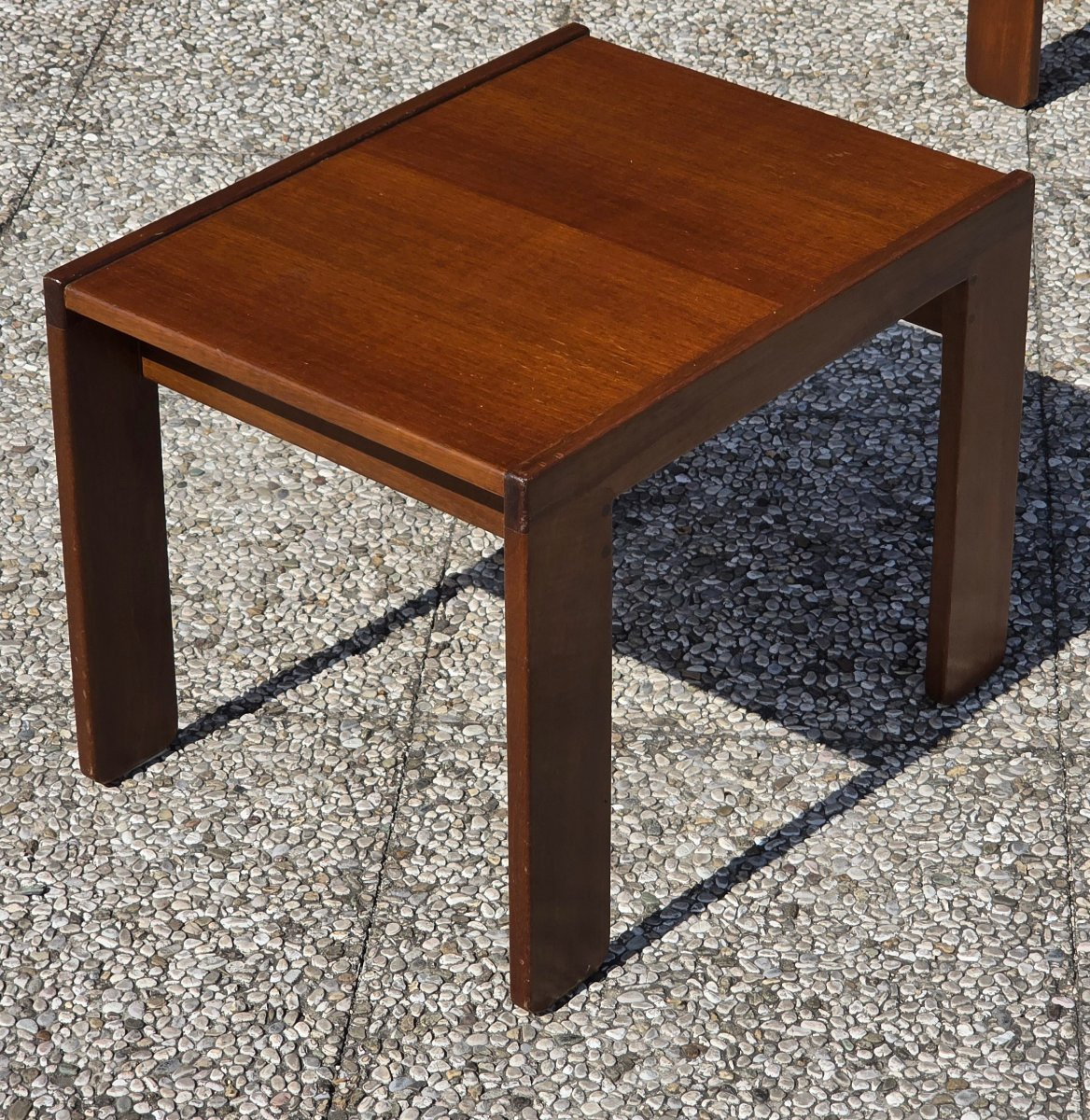 Tavolini modulari modello 777 di Afra e Tobia Scarpa per Cassina – anni ’60-photo-3