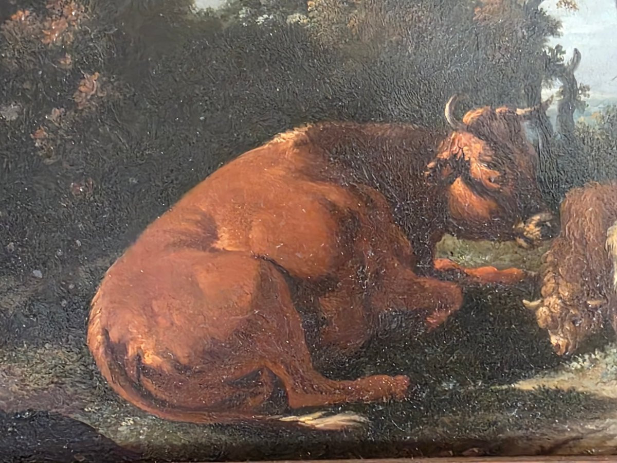 Coppia di dipinti su rame – Scuola fiamminga/olandese – Cerchia di Michiel Carree-photo-4