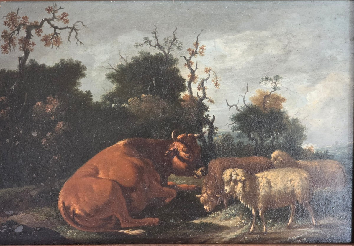 Coppia di dipinti su rame – Scuola fiamminga/olandese – Cerchia di Michiel Carree