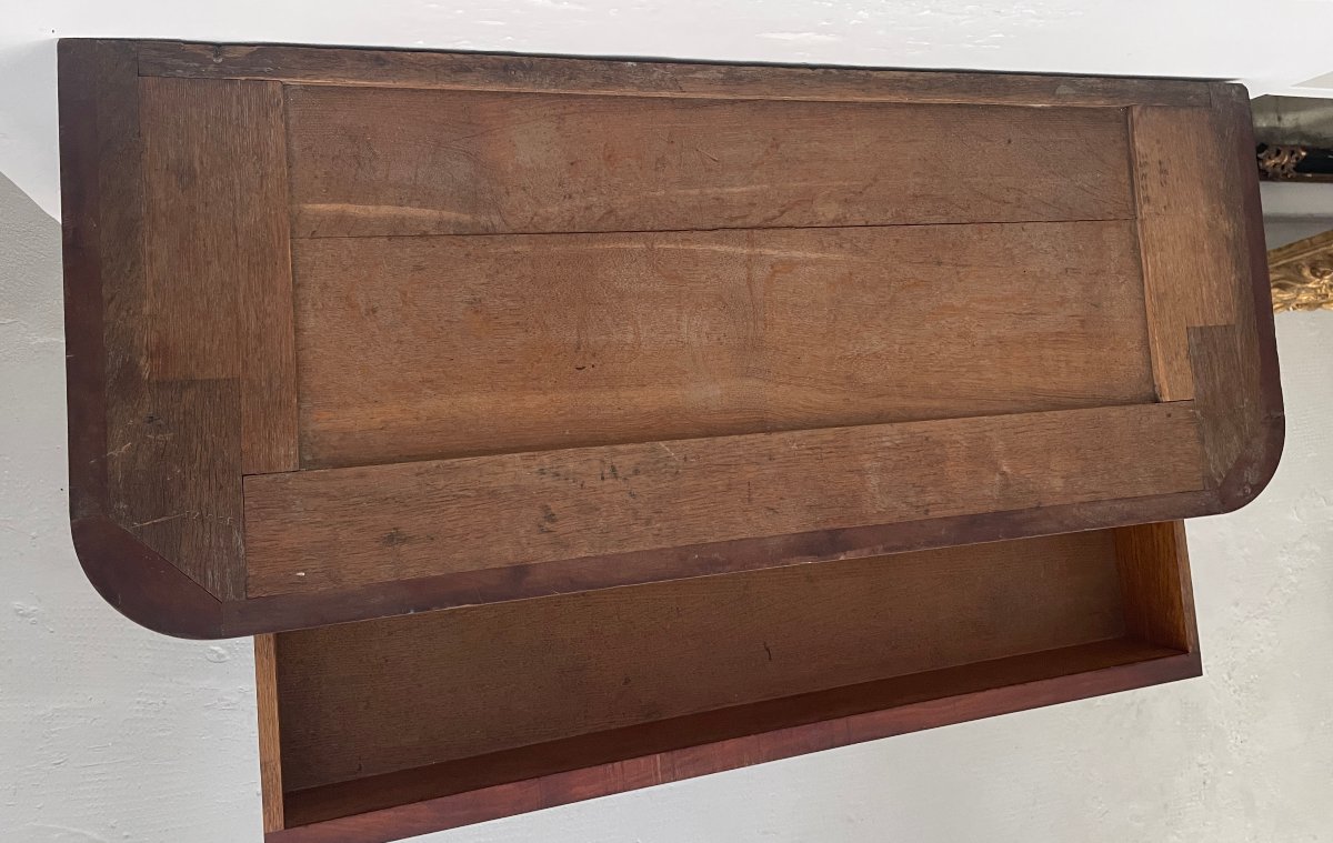 Console francese Luigi Filippo in mogano stampigliata JACOB-photo-6