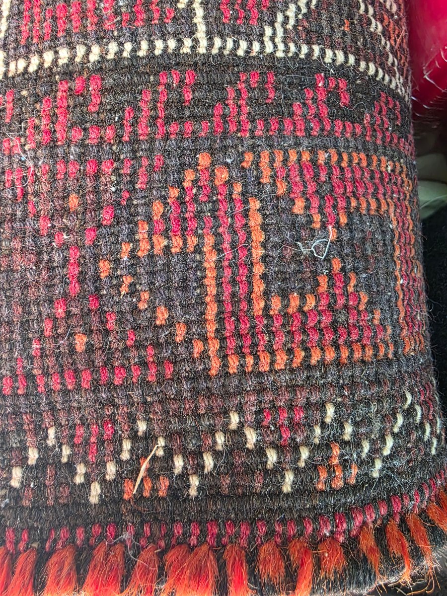 Grande tappeto persiano di manifattura tribale annodato a mano, anni '60-'70, 225 × 162 cm-photo-1