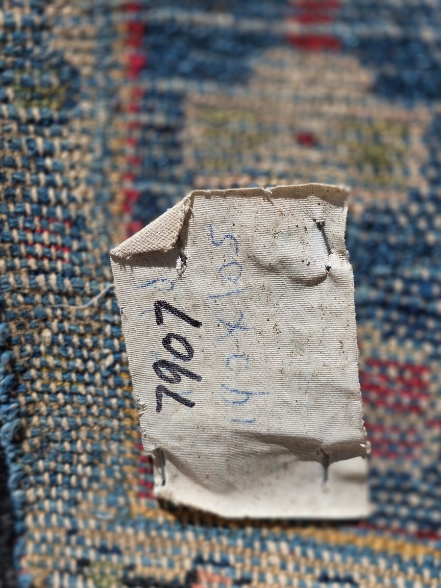 Tappeto persiano artigianale in lana – Decoro floreale – Iran, anni '70-'80-photo-7