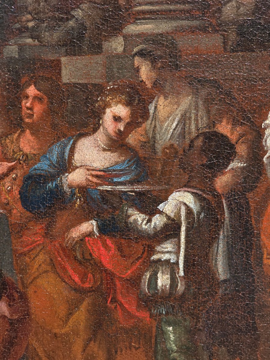 Le Nozze di Cana – Cerchia di Paolo Veronese, Scuola veneta, XVI secolo-photo-2