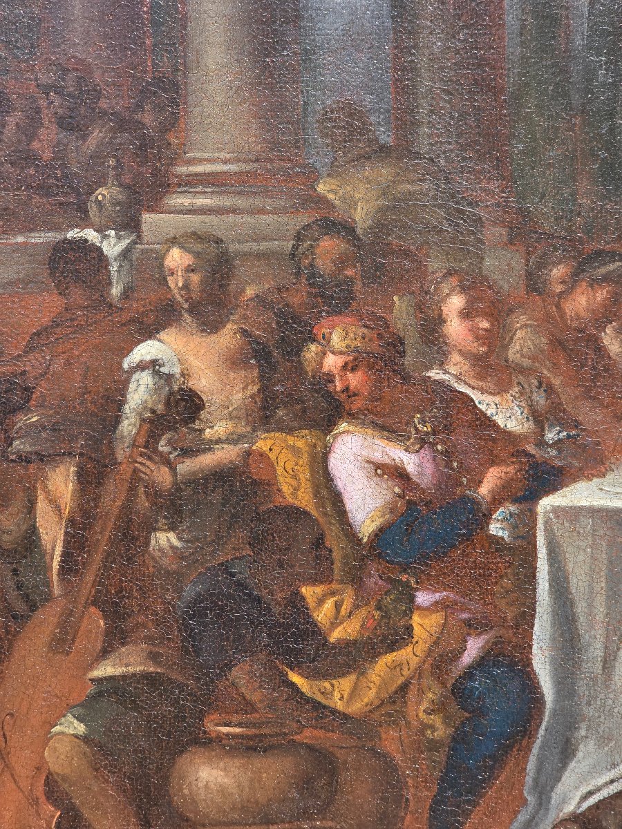 Le Nozze di Cana – Cerchia di Paolo Veronese, Scuola veneta, XVI secolo-photo-4