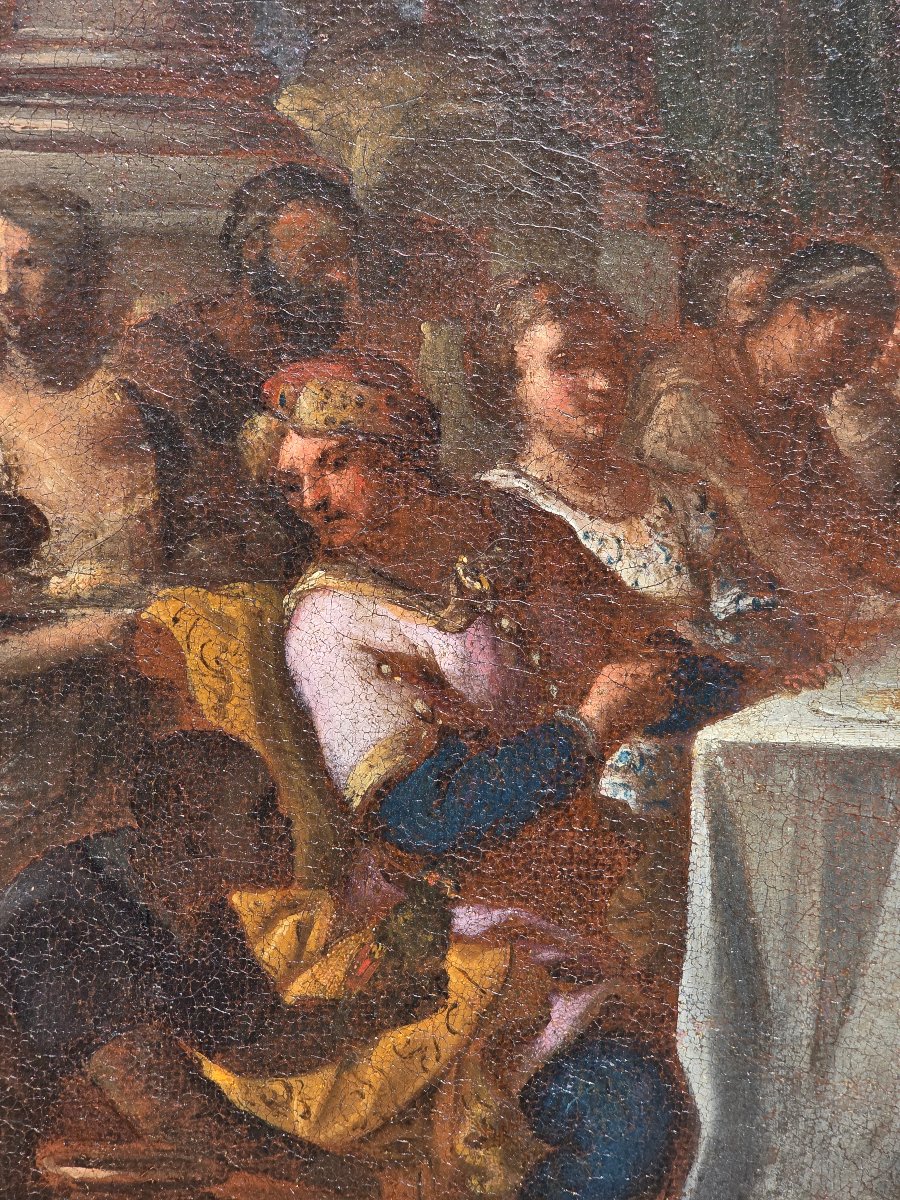 Le Nozze di Cana – Cerchia di Paolo Veronese, Scuola veneta, XVI secolo-photo-1