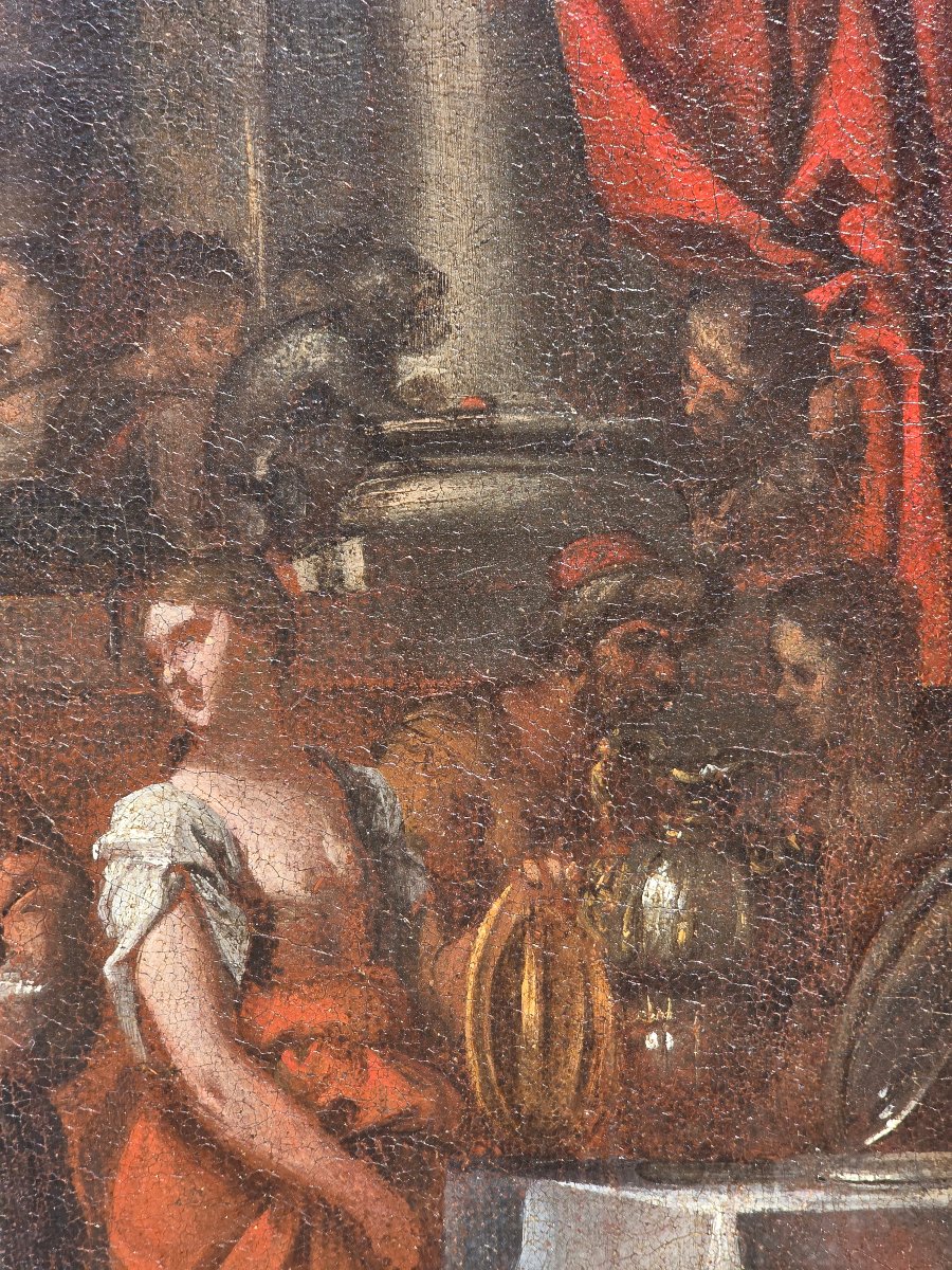 Le Nozze di Cana – Cerchia di Paolo Veronese, Scuola veneta, XVI secolo-photo-3
