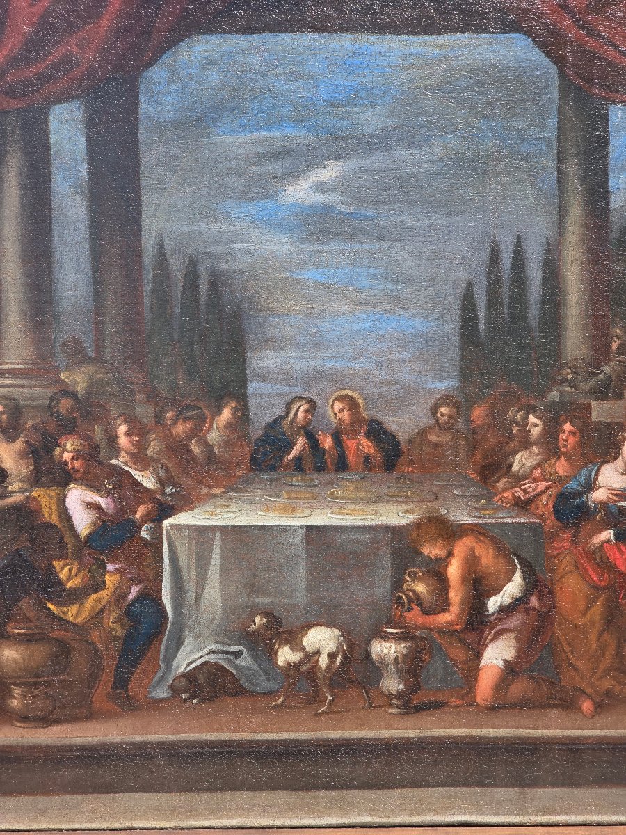 Le Nozze di Cana – Cerchia di Paolo Veronese, Scuola veneta, XVI secolo-photo-7