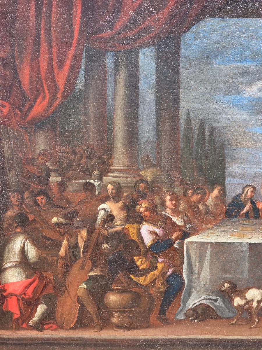 Le Nozze di Cana – Cerchia di Paolo Veronese, Scuola veneta, XVI secolo-photo-8