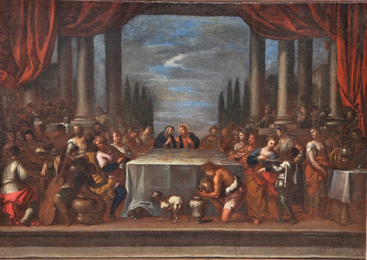 Le Nozze di Cana – Cerchia di Paolo Veronese, Scuola veneta, XVI secolo