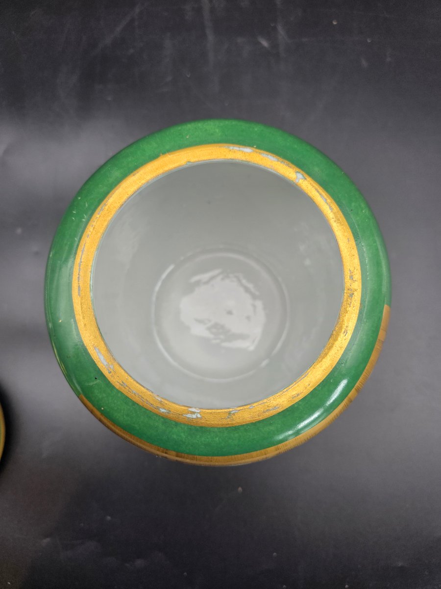 Vaso in porcellana con Napoleone a Jena 1806 – fine XIX / inizi XX secolo-photo-5