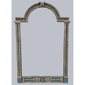 Cornice centinata da pala d’altare, Veneto, fine XVI – inizi XVII secolo