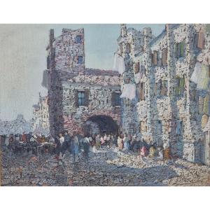 Luigi Pagan – “Chioggia e la Calle d’Oro”, 19386