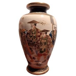 Coppia di vasi giapponesi Satsuma – Anni 1920-1930