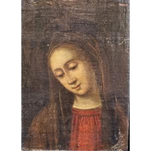 Madonna in preghiera, scuola fiamminga, metà XVII secolo